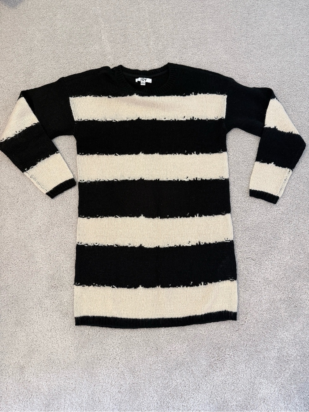 ASOS striped sweater dress